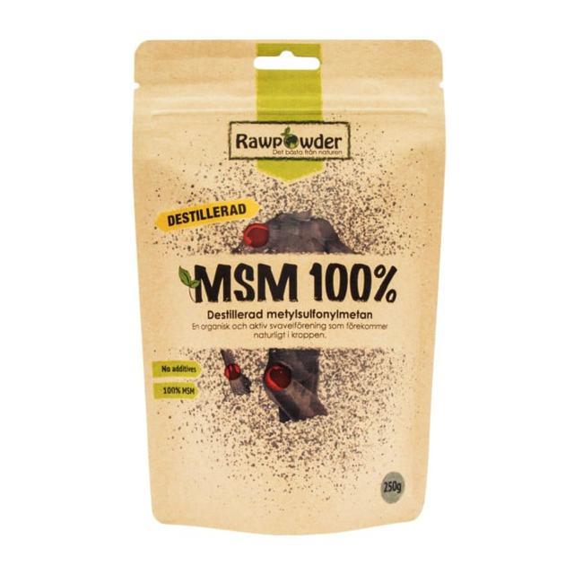 Rawpowder MSM destillerad 250 g product image