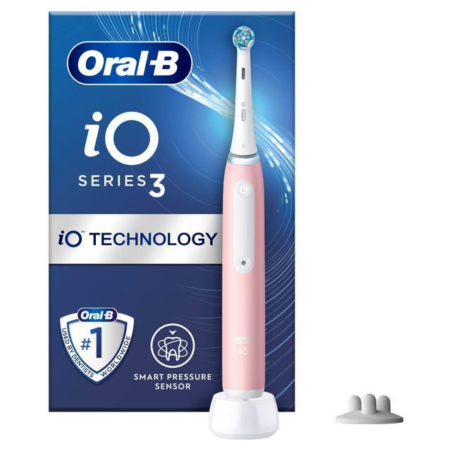 Oral-B iO 3S Rosa Eltandborste product image